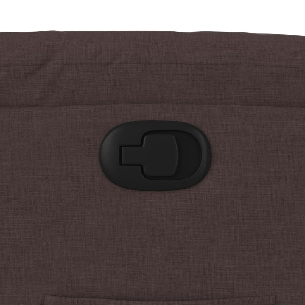 lænestol stof mørkebrun