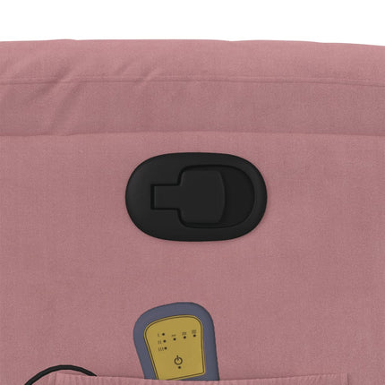 massagestol velour pink