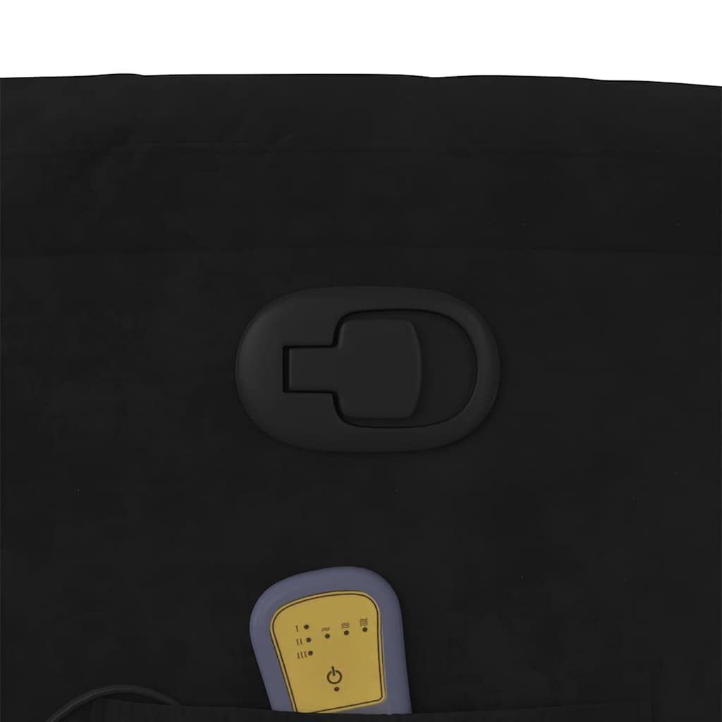 massagestol velour sort