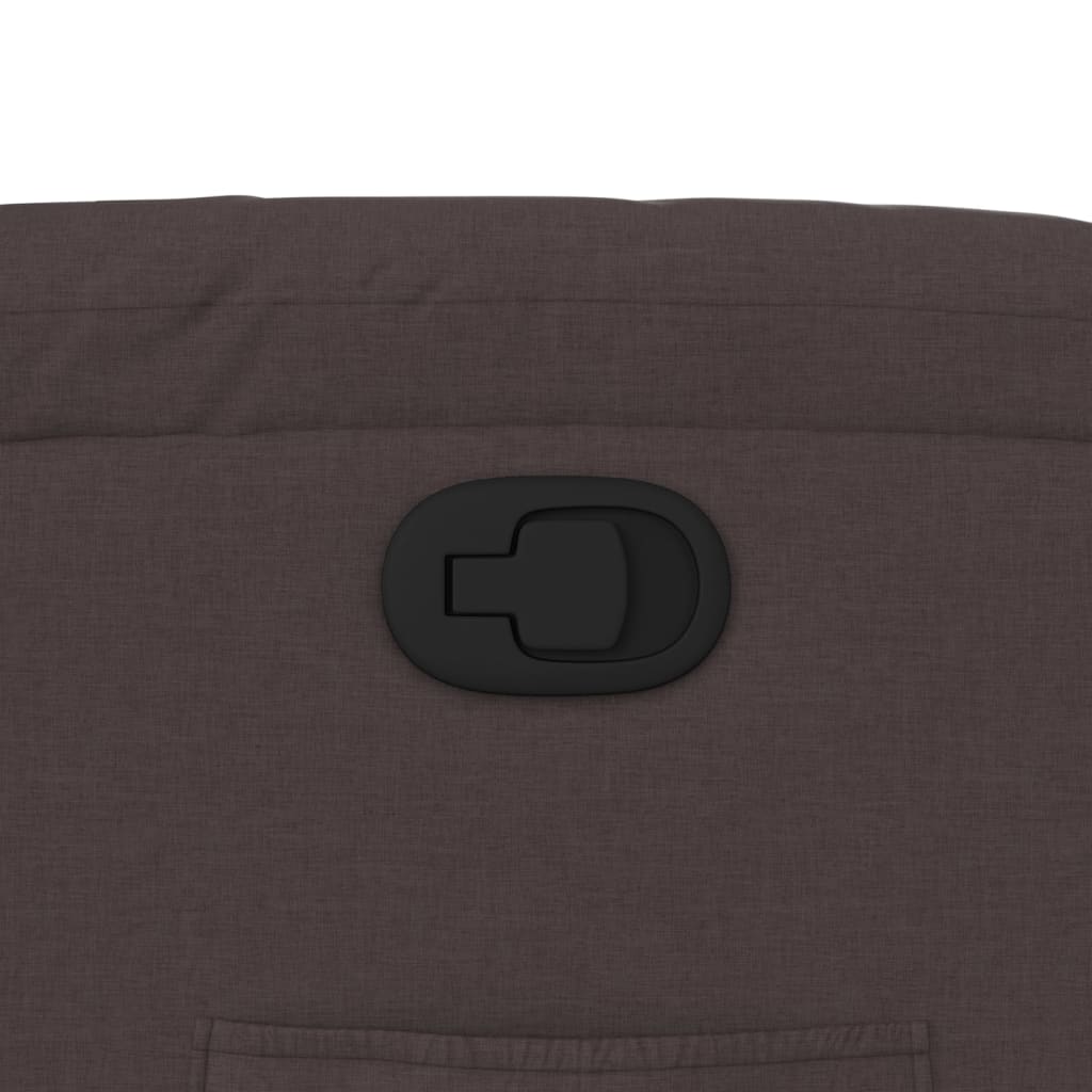 lænestol stof mørkebrun