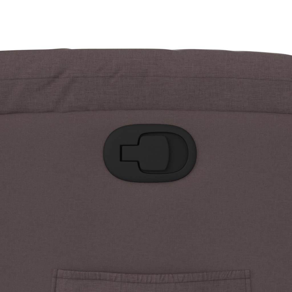 lænestol stof mørkebrun