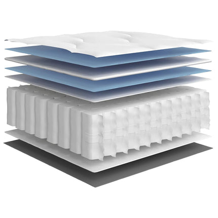 springmadras med pocketfjedre 100x200 cm medium
