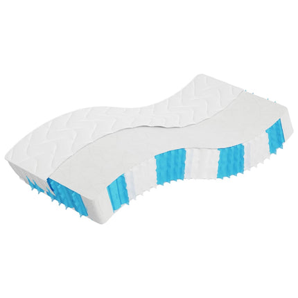 springmadras med pocketfjedre 70x200 cm medium fast