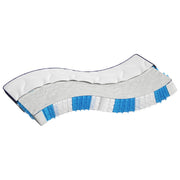 springmadras med pocketfjedre 100x200 cm medium fast