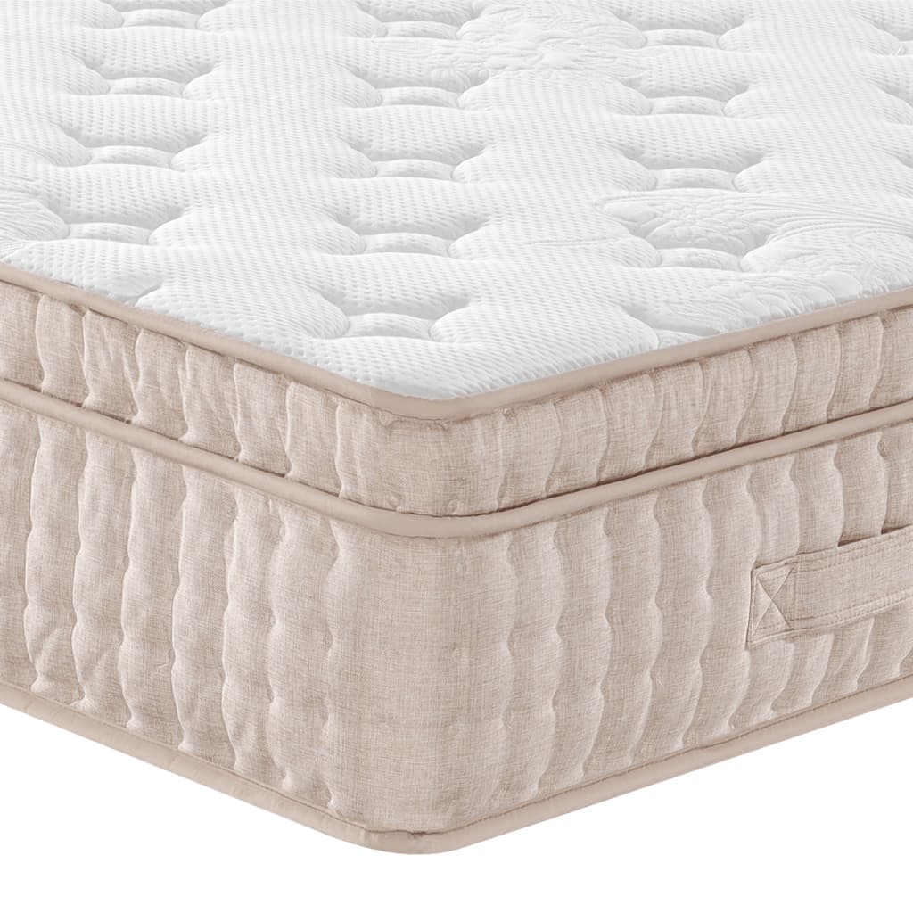 springmadras med pocketfjedre 90x200 cm medium