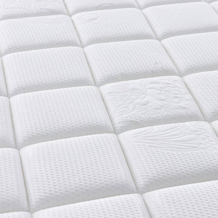 Madras med pocketfjedre Medium Plus 70 x 200 cm 33 cm Hvid