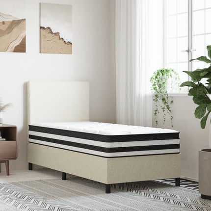 springmadras med pocketfjedre 80x200 cm medium