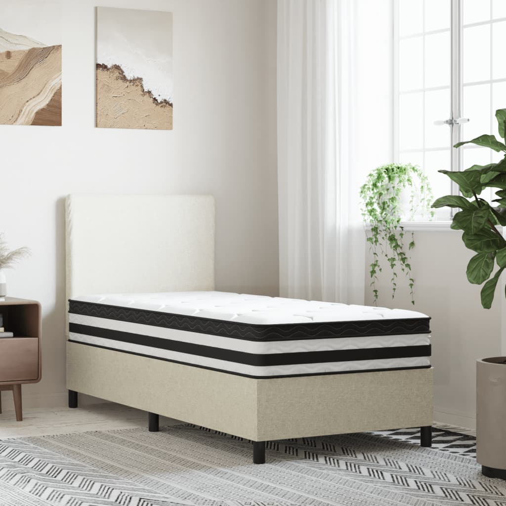springmadras med pocketfjedre 80x200 cm medium