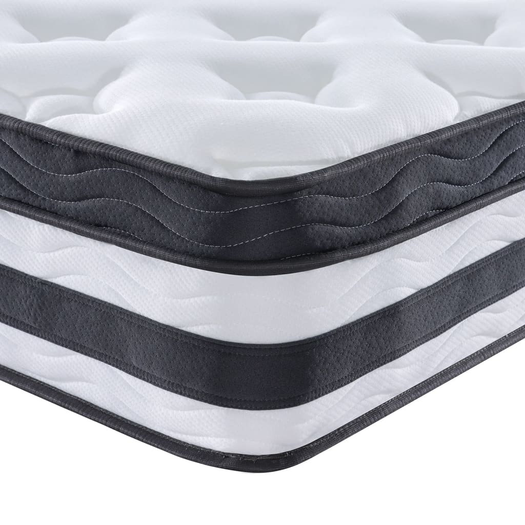 springmadras med pocketfjedre 70x200 cm medium fast