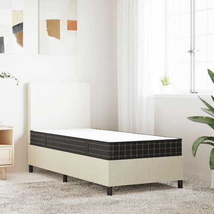 springmadras med bonellfjedre 90x190 cm medium enkeltstørrelse