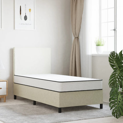 springmadras med bonellfjedre 90x190 cm medium enkeltstørrelse