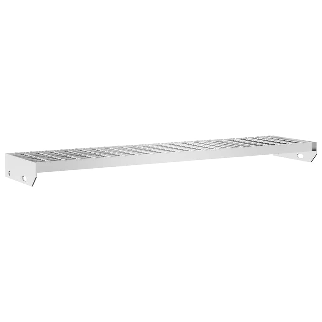 trappetrin 100x24x7 cm trinrist galvaniseret stål