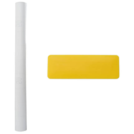 vinduesfolie PVC matteret hvid