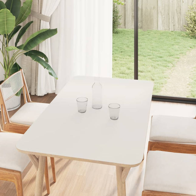 selvklæbende folie til møbler 90x500 cm PVC mat hvid