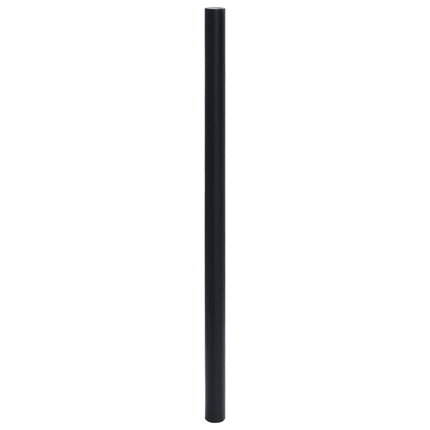selvklæbende folie til møbler 90x500 cm PVC mat sort