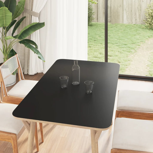 selvklæbende folie til møbler 90x500 cm PVC mat sort