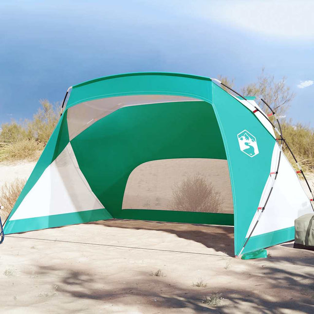 strandtelt 274x178x170/148 cm 185T polyester havgrøn