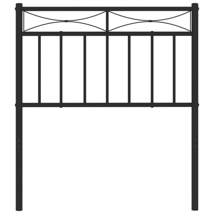 udskiftningsgavl 75 cm metal sort