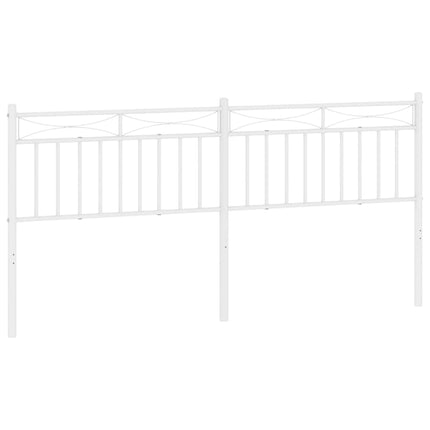udskiftningsgavl 180 cm metal hvid