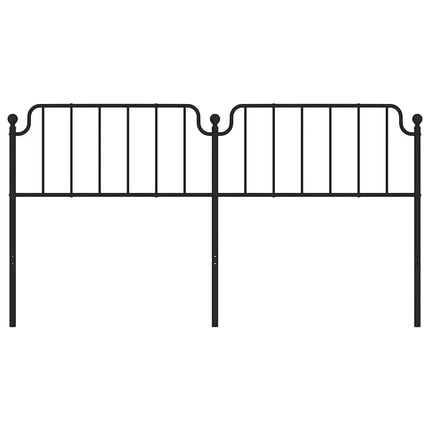 udskiftningsgavl 180 cm metal sort