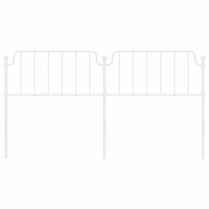 udskiftningsgavl 180 cm metal hvid