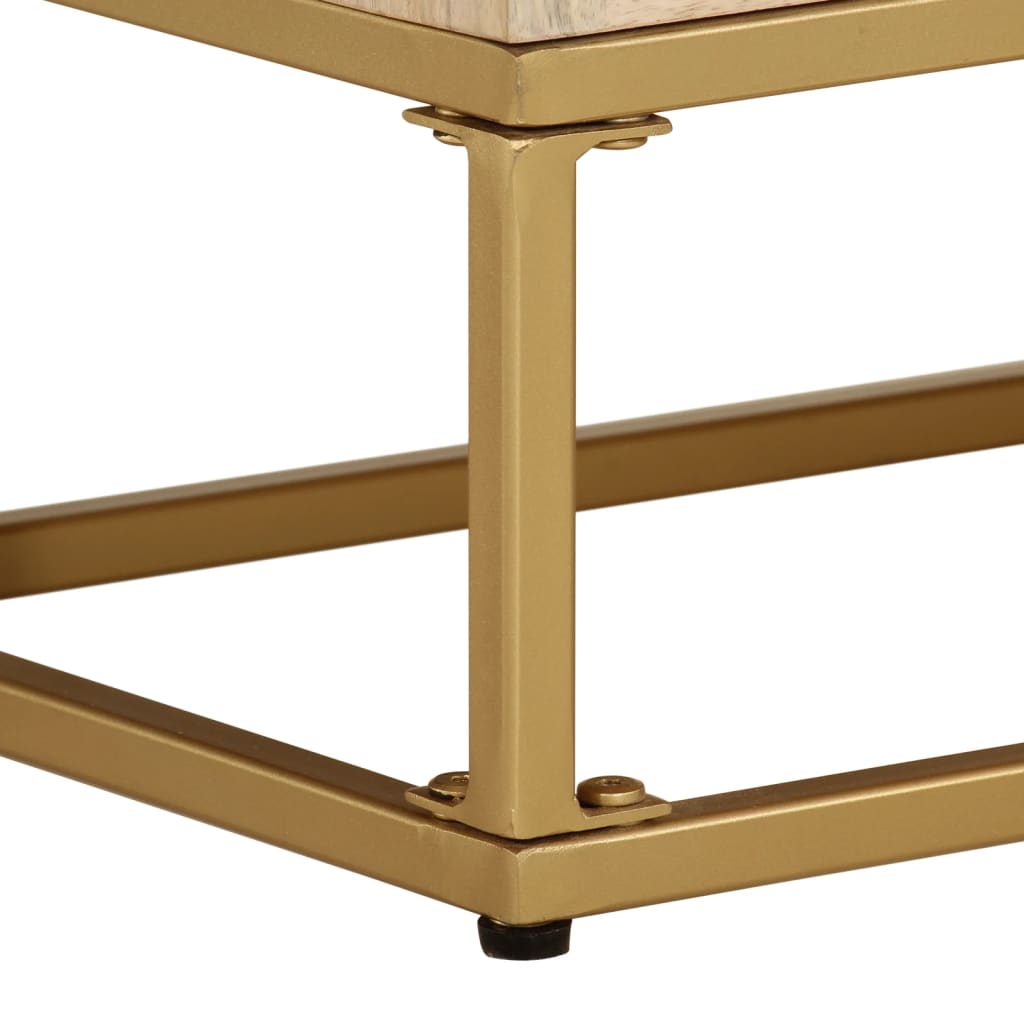 skænk 55x30x76 cm massivt mangotræ og jern