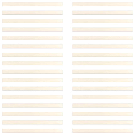 Sengelamel 32 stk. Naturfarvet 90 x 6 x 1,3 cm Massivt fyrretræ