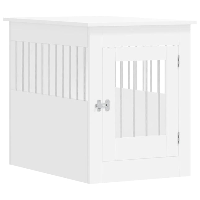 hundebur 55x80x68 cm konstrueret træ hvid
