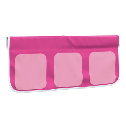 gardiner med tårn til højseng polyester pink