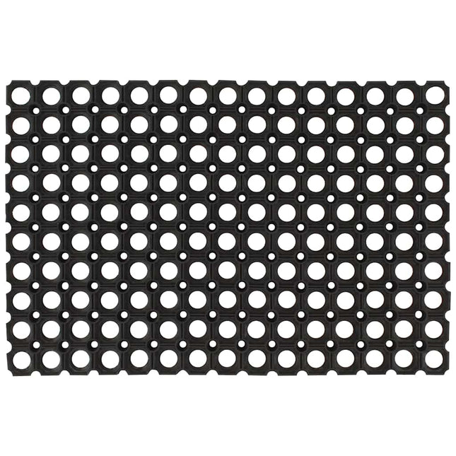 dørmåtte 40x60 cm rektangulær gummi