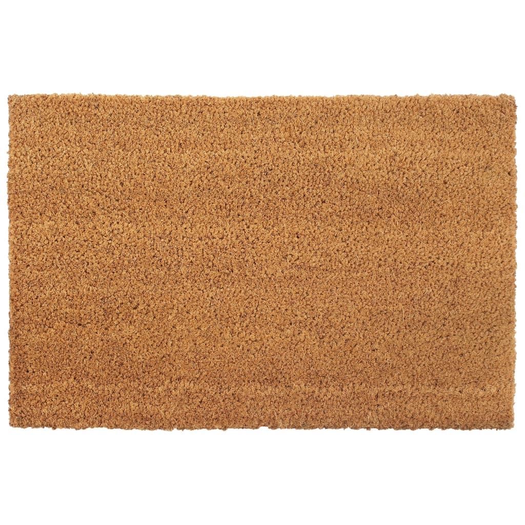 dørmåtte 40x60 cm tuftet coir naturfarvet billede