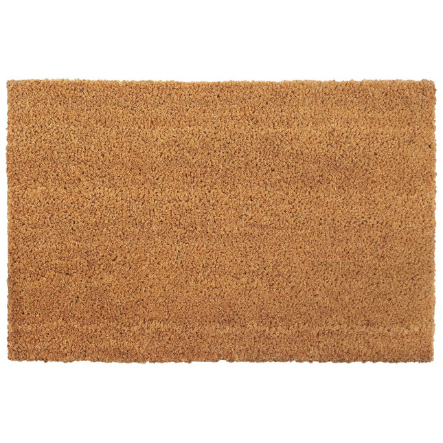 dørmåtter 5 stk. 40x60 cm tuftet coir naturfarvet