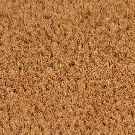 dørmåtter 5 stk. 40x60 cm tuftet coir naturfarvet