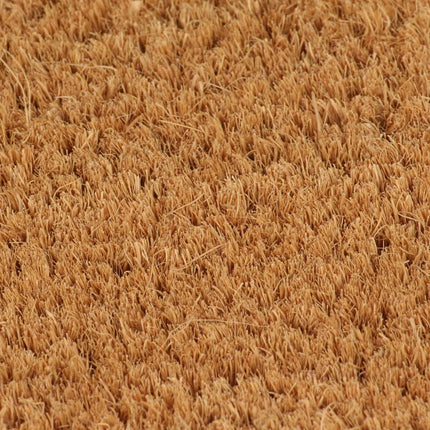 dørmåtte 65x100 cm tuftet coir naturfarvet