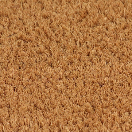 dørmåtte 100x200 cm tuftet coir naturfarvet