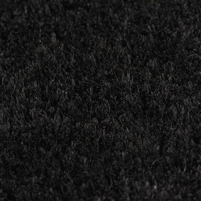 dørmåtte 40x60 cm tuftet coir sort