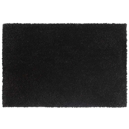 dørmåtter 2 stk. 40x60 cm tuftet coir sort
