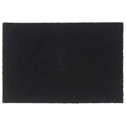 dørmåtte 60x90 cm tuftet coir sort