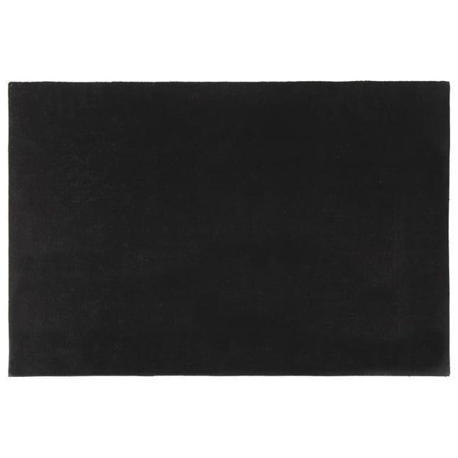 dørmåtte 60x90 cm tuftet coir sort