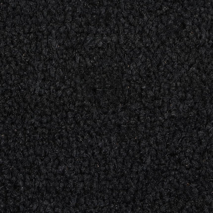 dørmåtte 90x150 cm tuftet coir sort