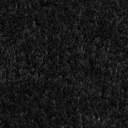 dørmåtte 100x200 cm tuftet coir sort