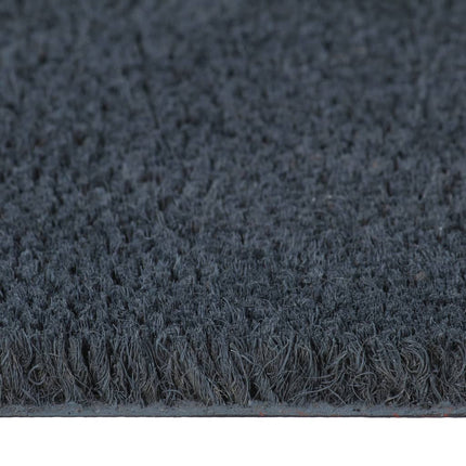 dørmåtte 40x60 cm tuftet coir mørkegrå