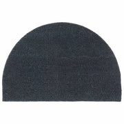 dørmåtte 40x60 cm halvrund tuftet coir mørkegrå