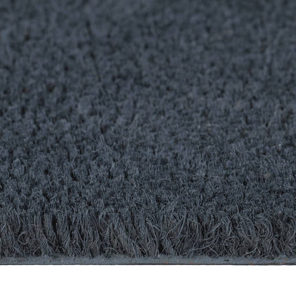 dørmåtte 90x150 cm tuftet coir mørkegrå