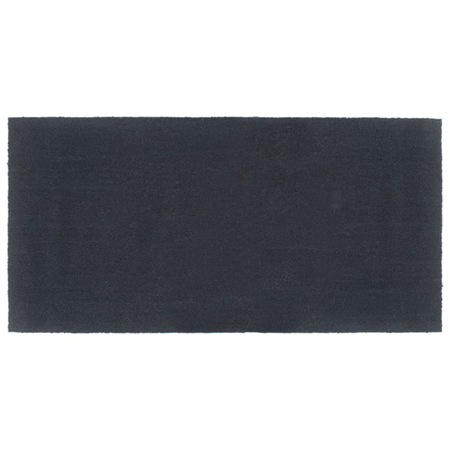 dørmåtte 100x200 cm tuftet coir mørkegrå