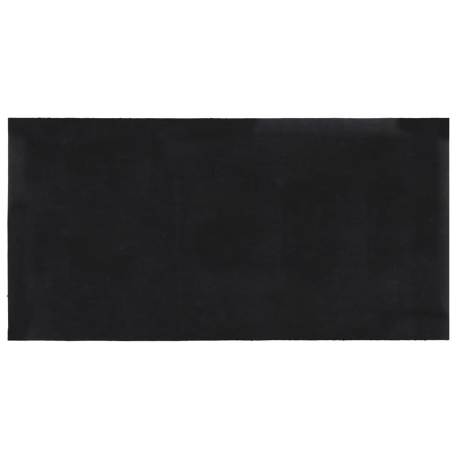 dørmåtte 100x200 cm tuftet coir mørkegrå