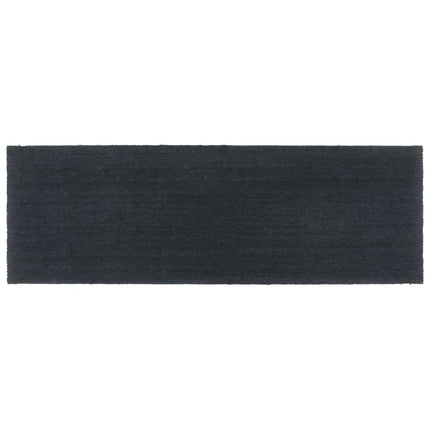 dørmåtte 100x300 cm tuftet coir mørkegrå