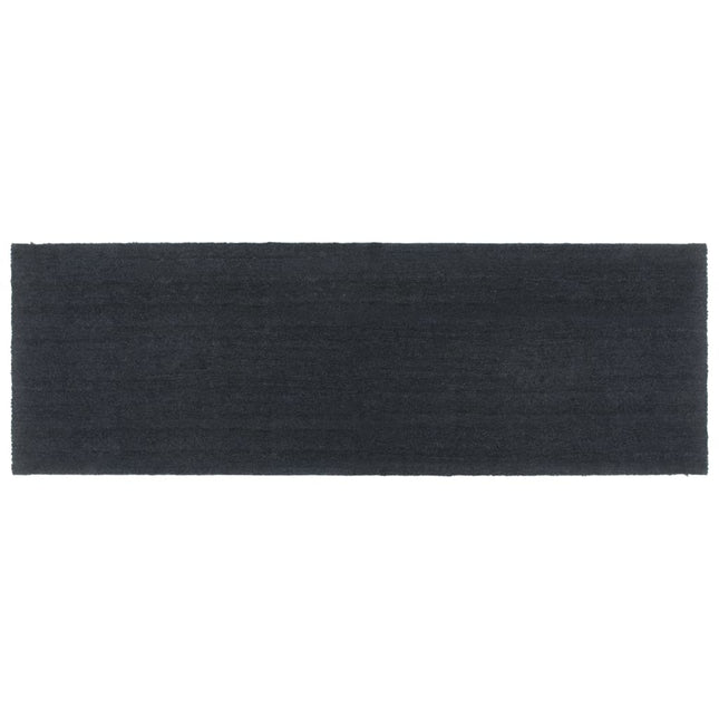 dørmåtte 100x300 cm tuftet coir mørkegrå
