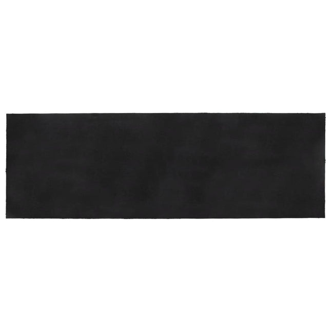 dørmåtte 100x300 cm tuftet coir mørkegrå