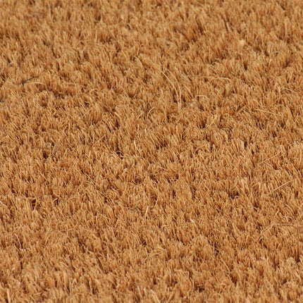 dørmåtter 2 stk. 40x60 cm tuftet coir naturfarvet